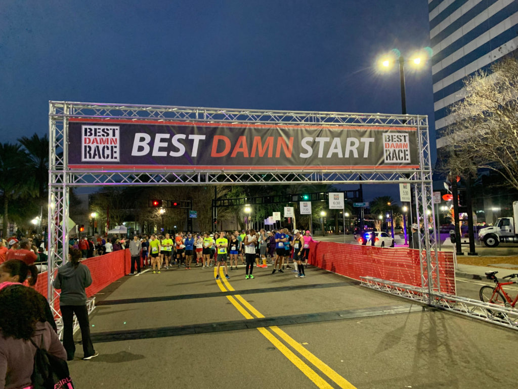 Race Review 2019 Best Damn Race Jacksonville Half Marathon (1/12/2019